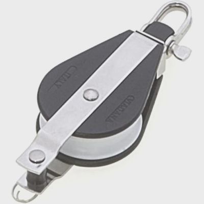 Block Single 45 mm With Becket (90-041)