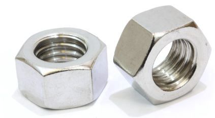 Hex Nut  LH 1/4-28 Stainless