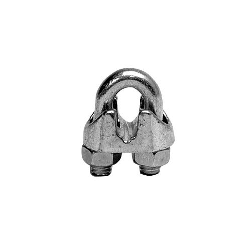 Wire Rope Clamp 3/16&quot;  Zinc Plated Cast Steel