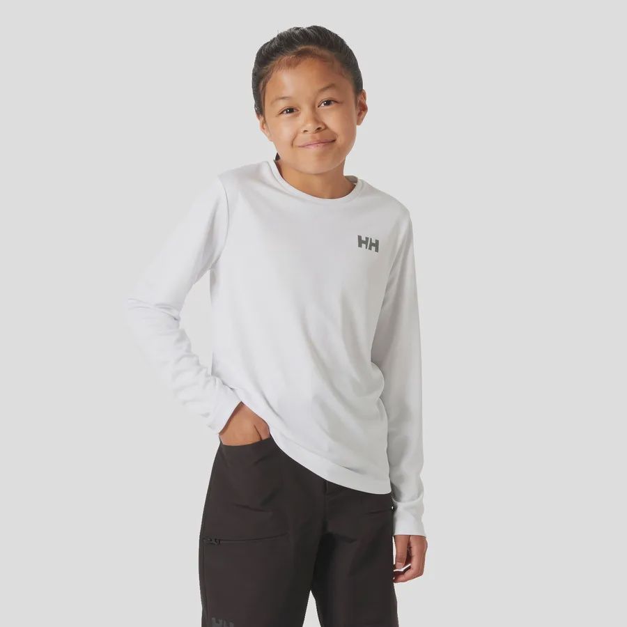 Juniors&#39; HH Tech Long Sleeve Crew