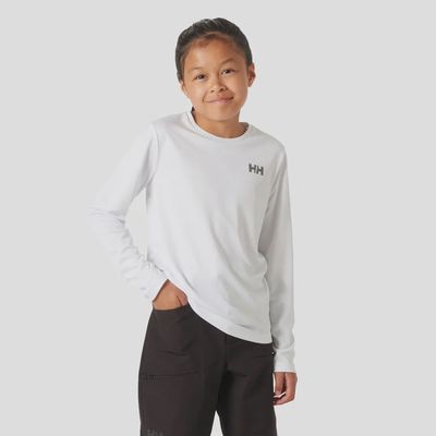 Juniors&#39; HH Tech Long Sleeve Crew