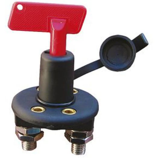 Battery Switch with Key - Single
