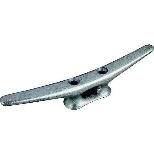 Open Base Aluminum Cleat  Flat Head  8&quot;