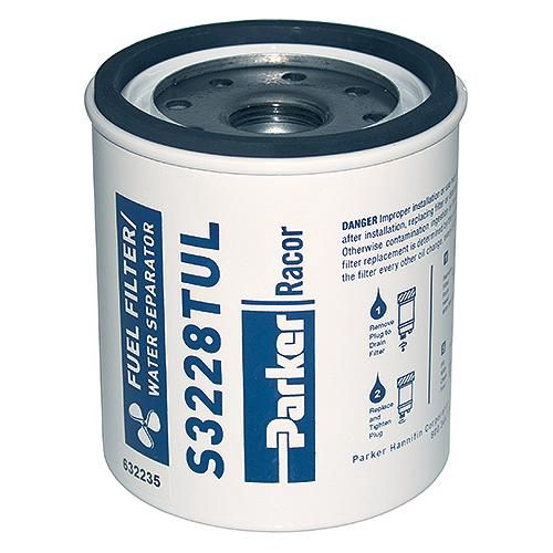 Replacement Element For Racor  Gas Spin-On Fuel/Water Seperators (S3228TUL)