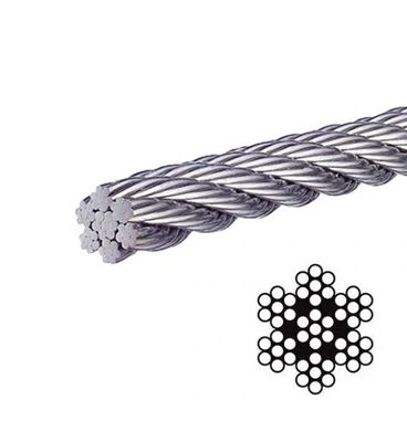 Stainless Steel 316 Cable  7X7-1/16&quot;  /foot