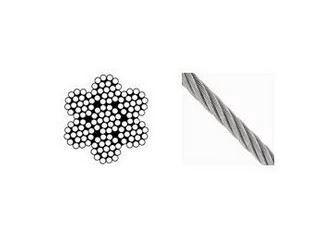 Stainless Steel 316 Cable 7X19-3/32&quot; /Foot