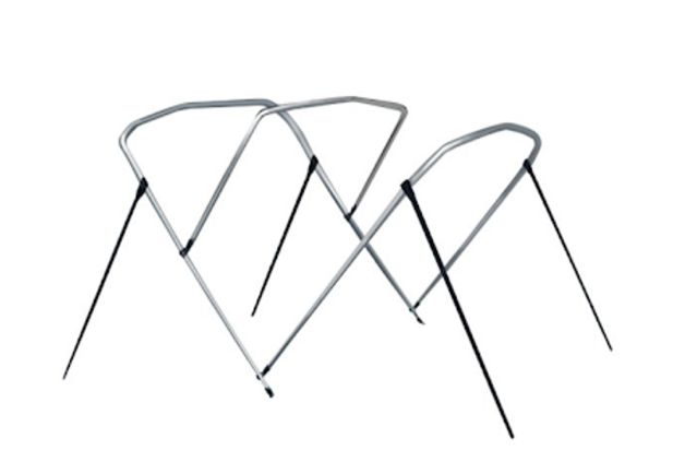 Bimini Frame 54&quot; Height x 73&quot;-78&quot; Wide Aluminium
