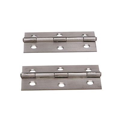 Fast Pin Type Butt Hinges Stainless 2&quot; x 3&quot;  2/pk