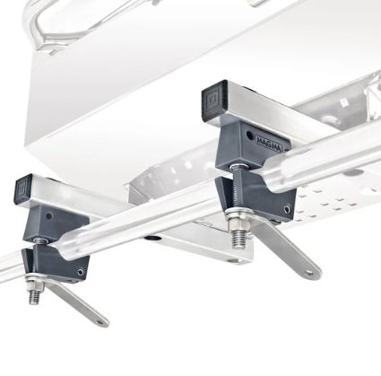 Dual Extended Horizontal Round Rail Mount