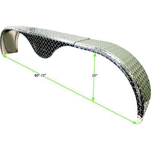 Adjustable Teardrop Fender Aluminum