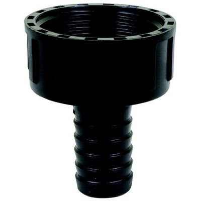 Adapter  1-1/4&quot; Threaded Drain to 3/4&quot; Hose Barb