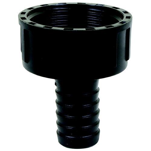 Adapter  1-1/4&quot; Threaded Drain to 3/4&quot; Hose Barb