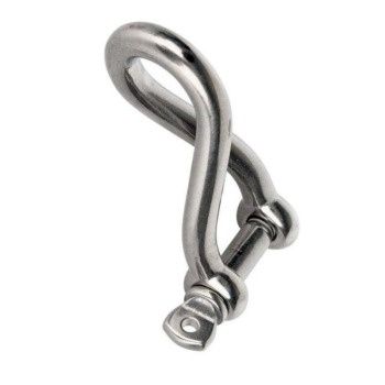Twist Shackle 1/4&quot;  Stainless