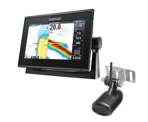 Chartplotter/Fishfinder with C-MAP Discover Chart Chart (GO9 XSE)