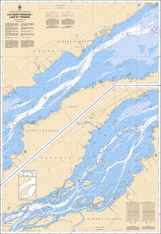 Lac Saint-François/Lake St. Francis | CHS Chart 1432