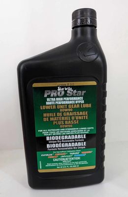 Pro Star Ultra High Performance Lower Unit Lube 80w 90  32oz.