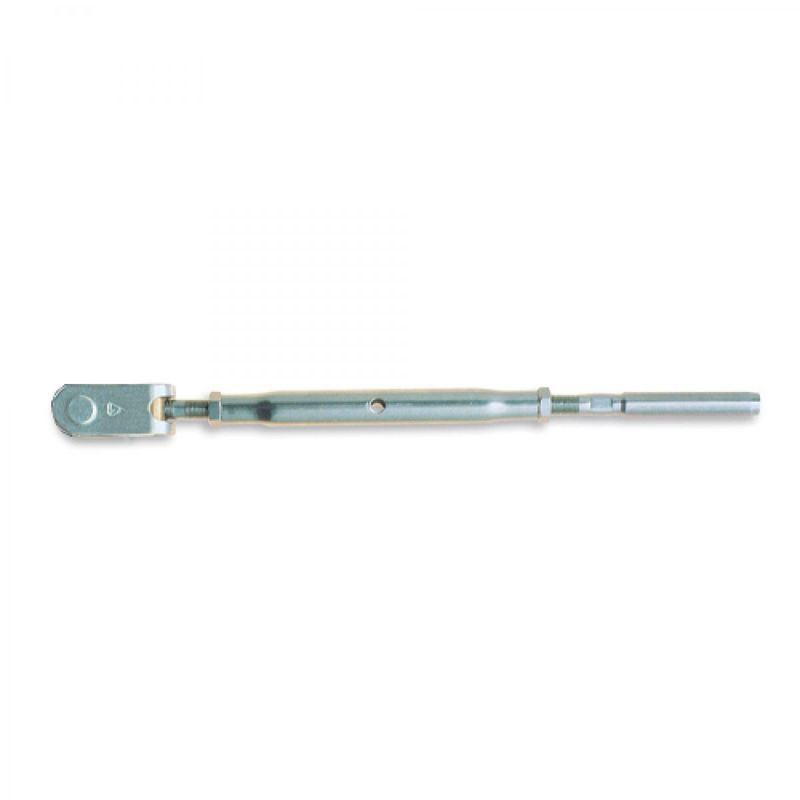 Turnbuckle Jaw/Swage  5/32&quot; Wire 1/4&quot; Thread (04-115)
