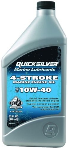 Quicksilver Full-synthetic 4-stroke Oil 10W-40  1 Quart