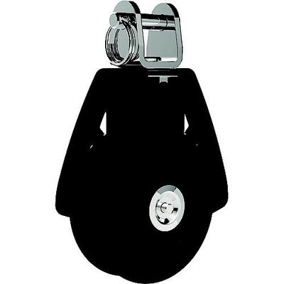 Block 60mm Single  Synchro  With  Swivel (29926021BK)