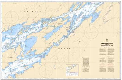 Summerland Group to Grindstone Island | CHS Chart 1437