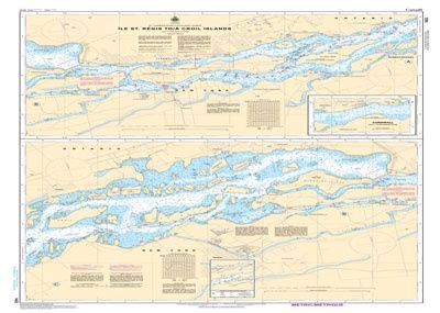 Île St-Régis to Croil Islands | CHS Chart 1433