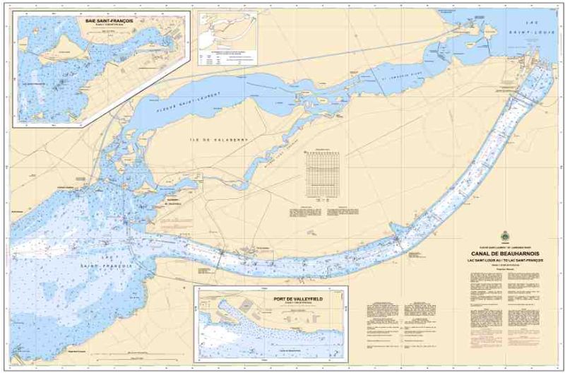 Canal de Beauharnois | CHS Chart 1431