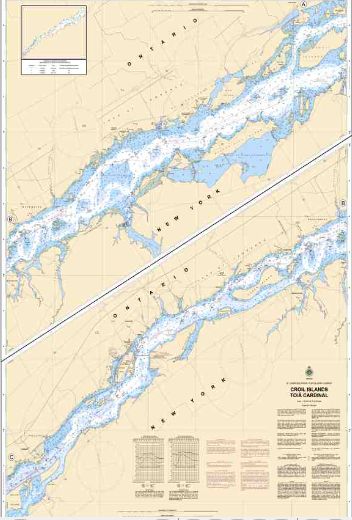Croil Islands to Cardinal | CHS Chart 1434