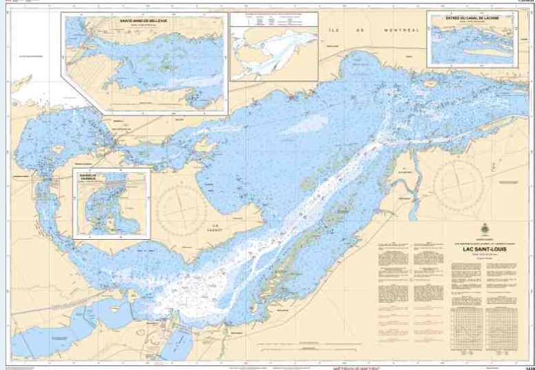 Lac St Louis CHS Chart 1430