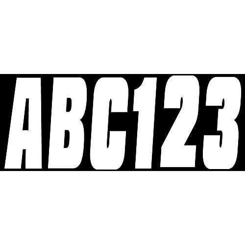 Registration Kit  White Lettering 3&quot;