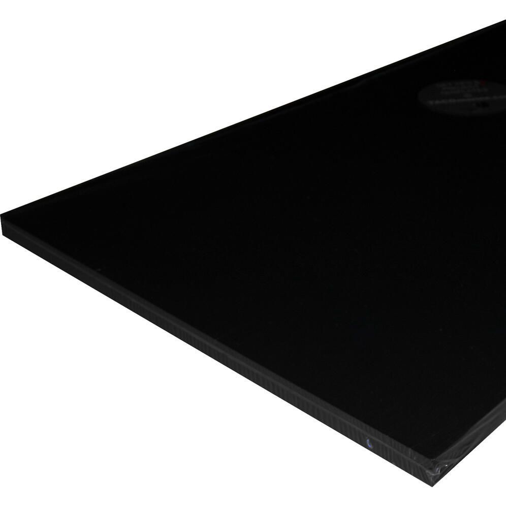 King Starboard Plastic Marine Lumber 1/4&quot; X 54&quot; X 24&quot; Black