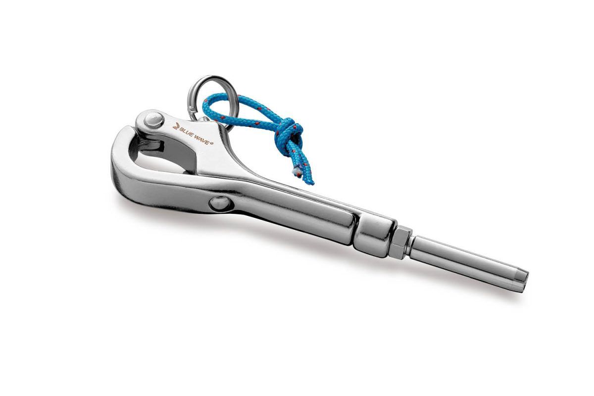 Gate Hook With Terminal 1/8&quot; Wire  1/4&quot; Thread (GH450306A)