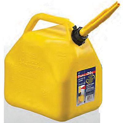Military Style Diesel Can 5.3 Gallon  - Yellow