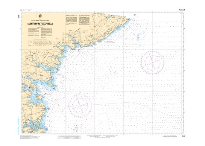 East Point to Cape Bear CHS Chart 4403