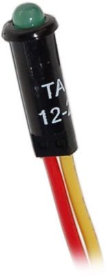 LED - 12/24V DC Green (8172)