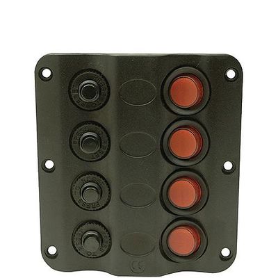 Distibution Panel 4-Switch  Pre-Wired  LED 12V