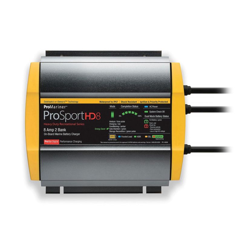 ProSport HD 8A Charger 2 Bank (44008)
