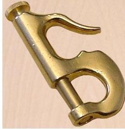 Jib Hank 40mm Size 0 Brass