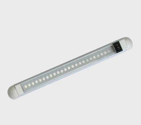 Cockpit Rail Light - LED Warm White 12" 12V