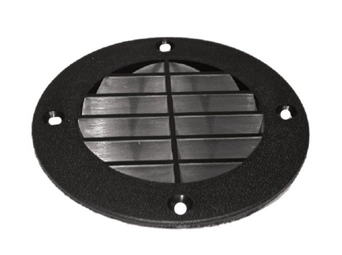 Louvered Vent Cover 5-5/8" OD  Fits Into 4" Hole