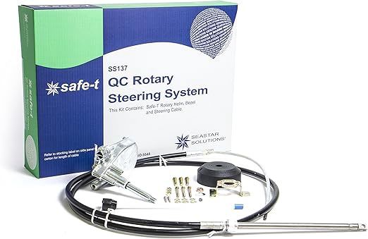 SeaStar Safe-T Quick Connect Rotary Steering System - 11&#39; (SS13711)