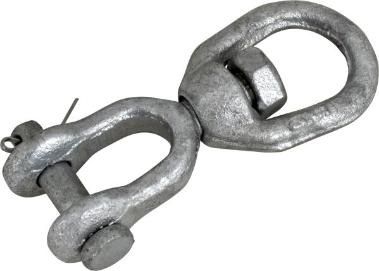 Eye and Jaw Swivel - 5/16&quot; Galvanized (181208)