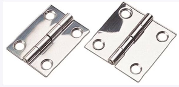 Butt Hinge 1-1/4&quot; x 1-1/2&quot; Stainless 2/pk (2010701)
