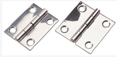 Butt Hinge 1-1/4&quot; x 1-1/2&quot; Stainless 2/pk (2010701)