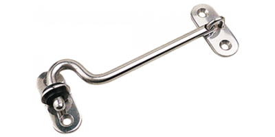 Cabin Door Hook 3-1/4&quot; Stainless (221203-1)
