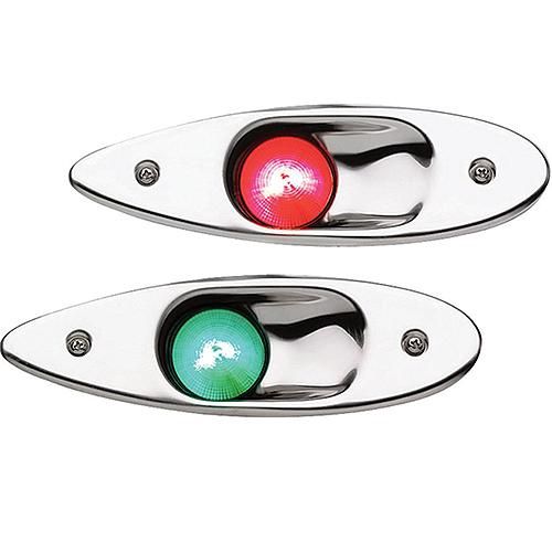 Flush Mount Side Navigation Lights LED - Pair