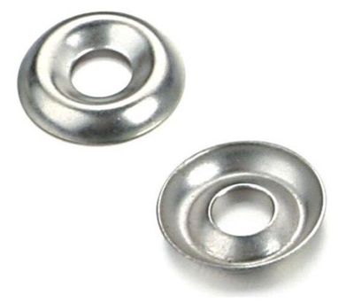 Cup Washer  5/16&quot;  Stainless   50/pk