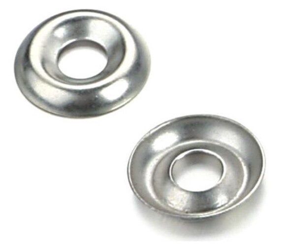 Cup Washer  5/16&quot;  Stainless   50/pk