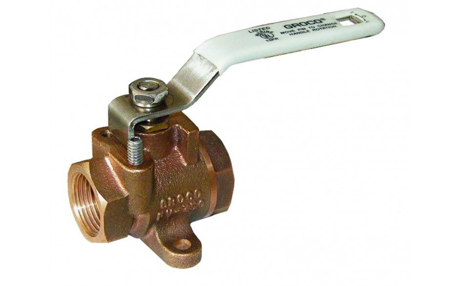 FV Bronze Fuel Valve - 1/4 NPT (FV-250)