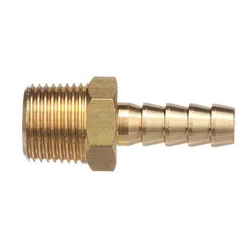 Adapter 1/4&quot;  NPT to 1/4&quot;  Hose Barb Brass