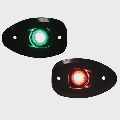 Starboard  Port Lights 112,5° Micro LED 1 Set